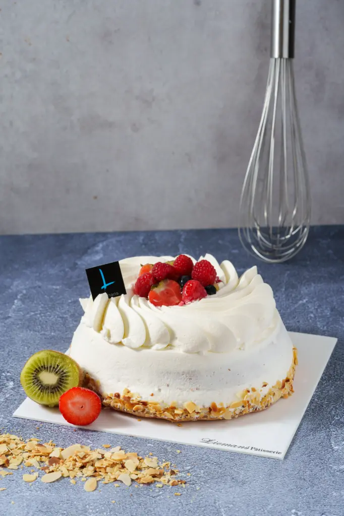 Gateau Creme Fraiche chocolat fruits frais  