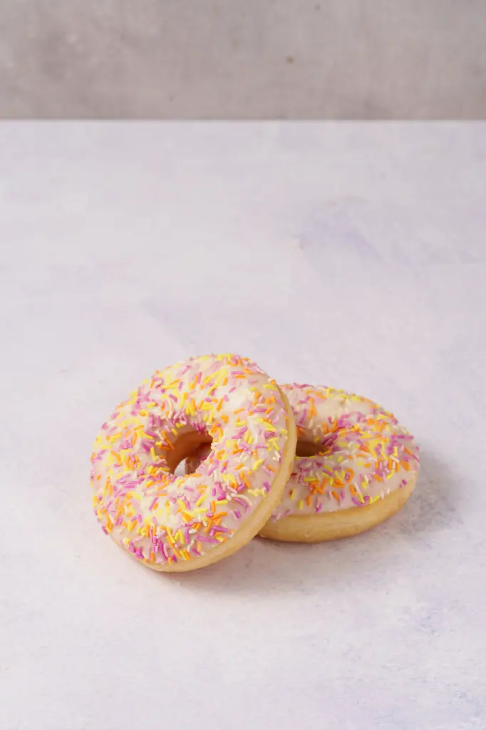 Boite 2 Donuts Glacage Blanc
