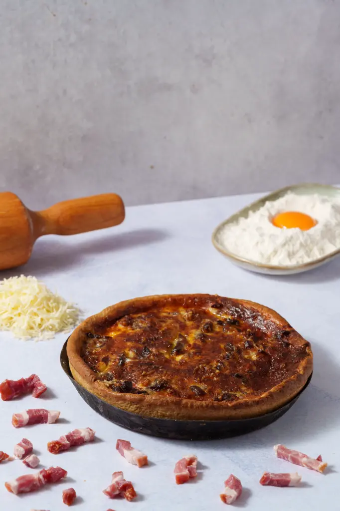 Quiche Chèvre/Lardons