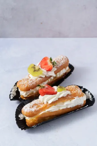 Boite 2 Éclairs Crème Fraîche